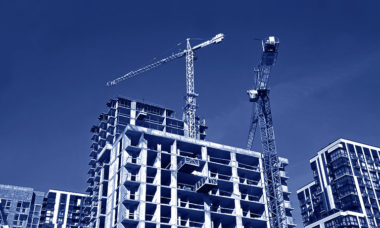 infrastructure insurance. Building under construction